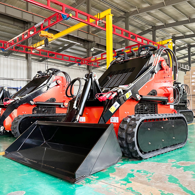 Mini Skid Steer Loader, Mini Skid Steer Loader giá rẻ, Track Skid Steer Loader