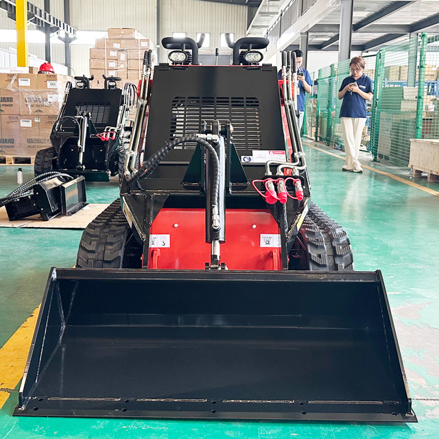 Mini Skid Steer Loader, Mini Skid Steer Loader giá rẻ, Track Skid Steer Loader